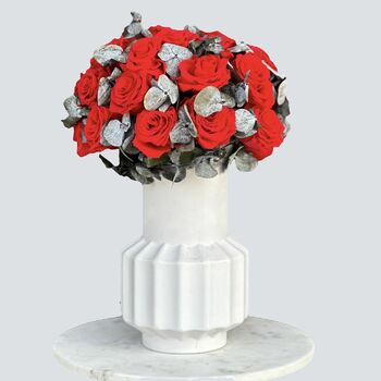 Preserved mix in a vase