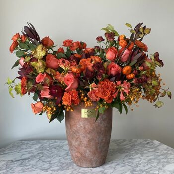 Orange Vase