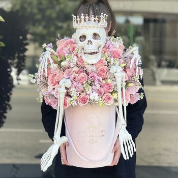 Pinky pink skeleton